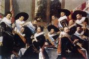 Frans Hals Festmabl of the officers of the St. Jorisdoelen in Haarlem oil painting picture wholesale